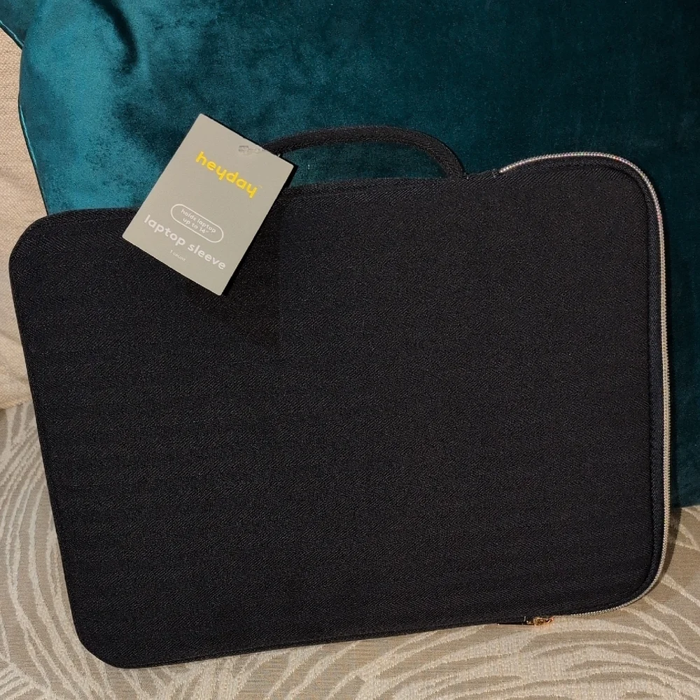 Heyday Black Computer Bag Nwt